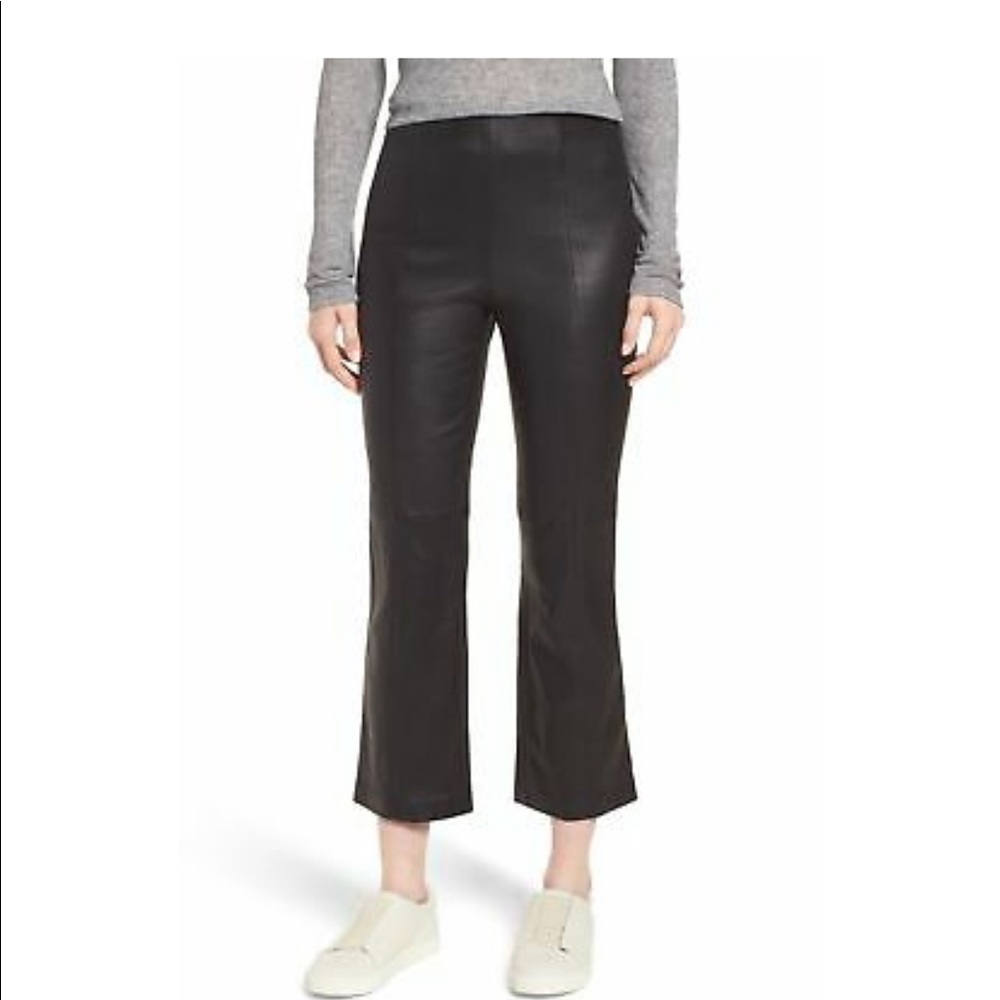 Nordstrom Signature Leather pants size 4